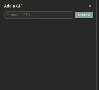 The chart right-click menu with the add-GIF action